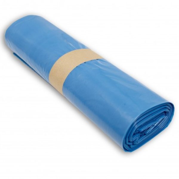Afvalzakken blauw 70x110 cm en 20x25 stuks in doos